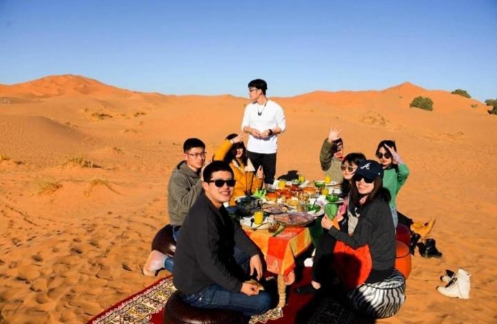 Desert Berber Fire Camp Merzouga Exteriör bild