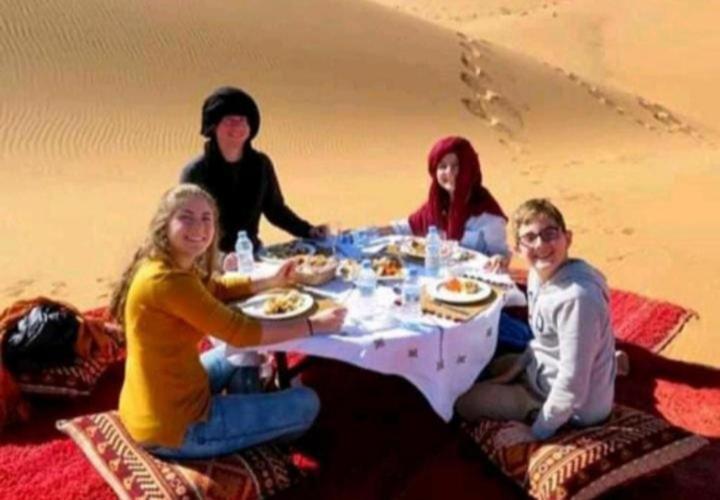 Desert Berber Fire Camp Merzouga Exteriör bild