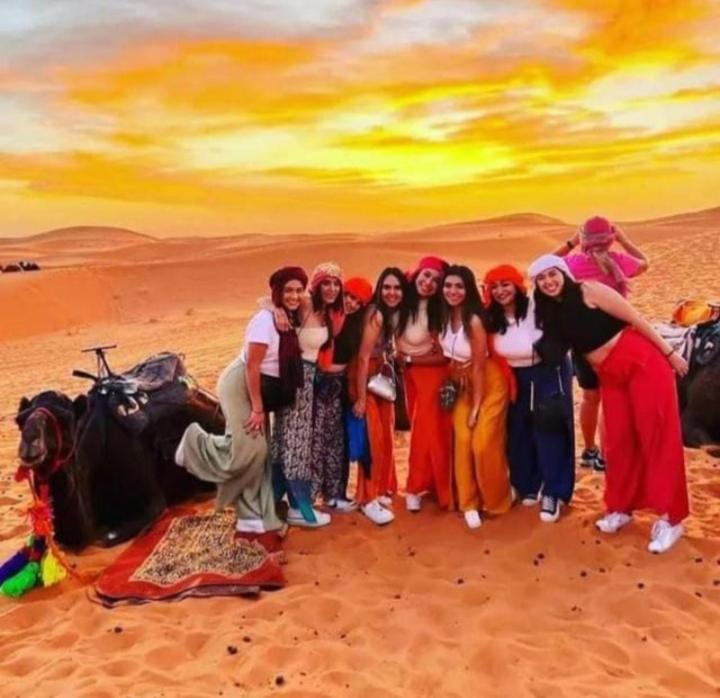 Desert Berber Fire Camp Merzouga Exteriör bild