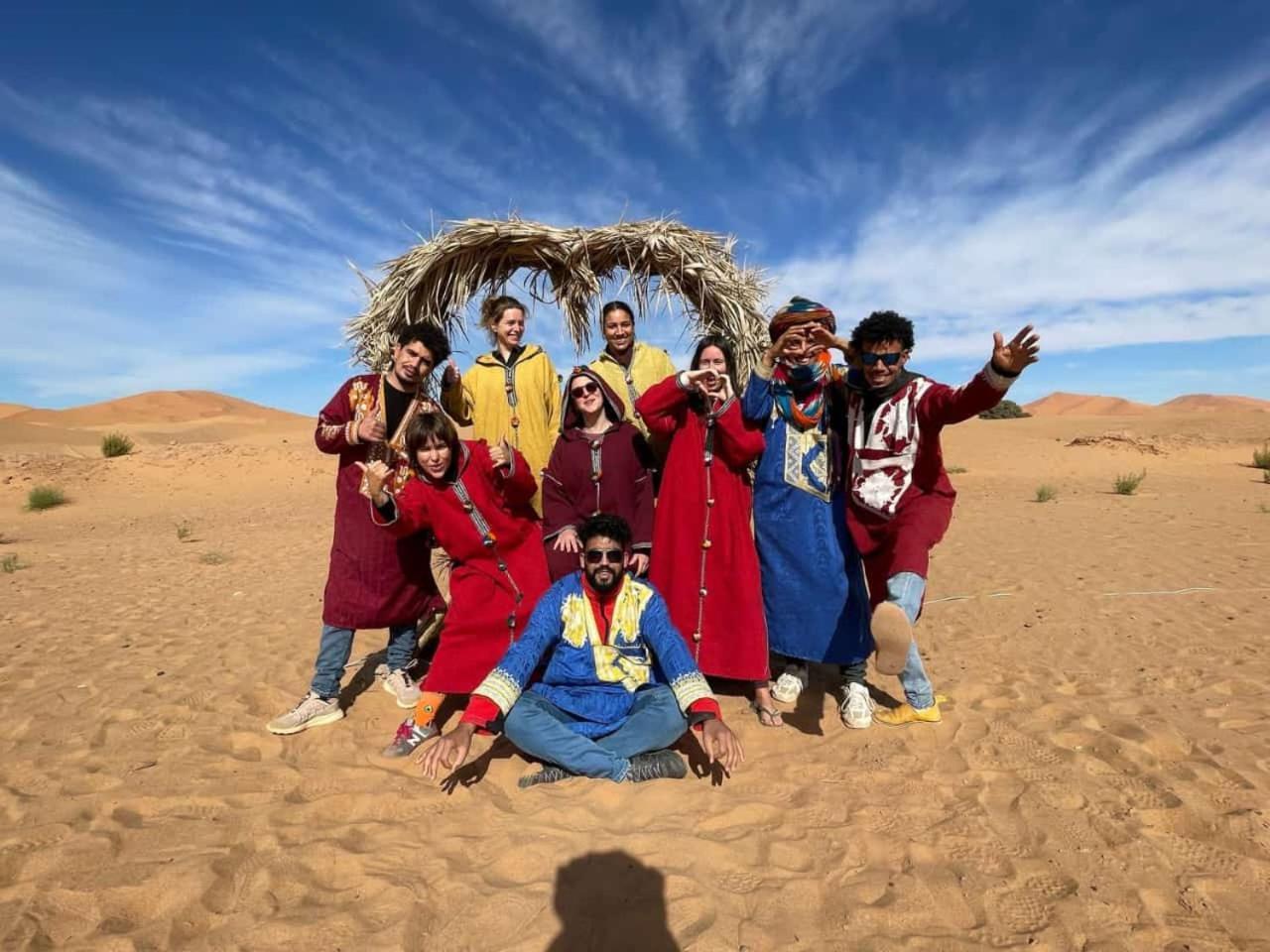 Desert Berber Fire Camp Merzouga Exteriör bild
